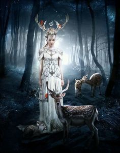 Flidais the goddess to be considered the female counterpart of Cernunnos.