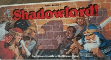 Shadowlord old fantasy board game
