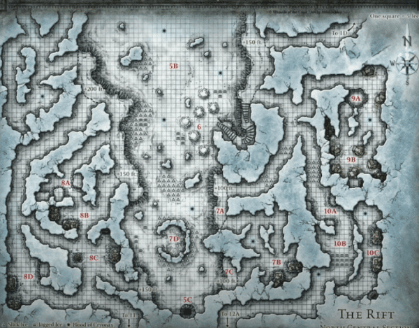 ice elemental tundra map