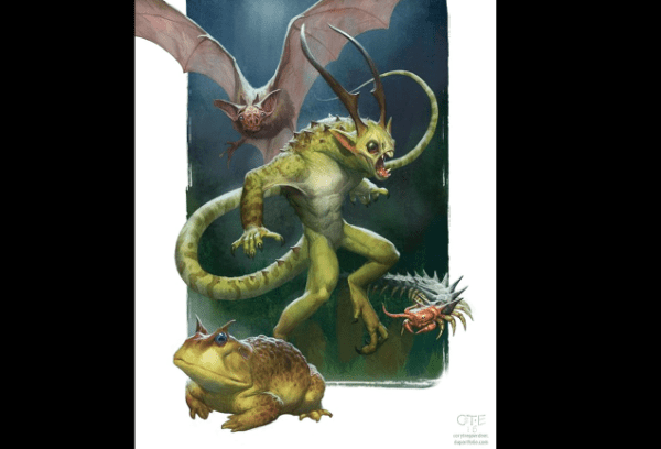 quasit shapeshifting forms 5e toad bat centipede