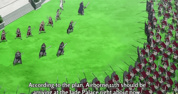 gate military fantasy anime